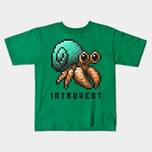 Introvert-Crab Kids T-Shirt